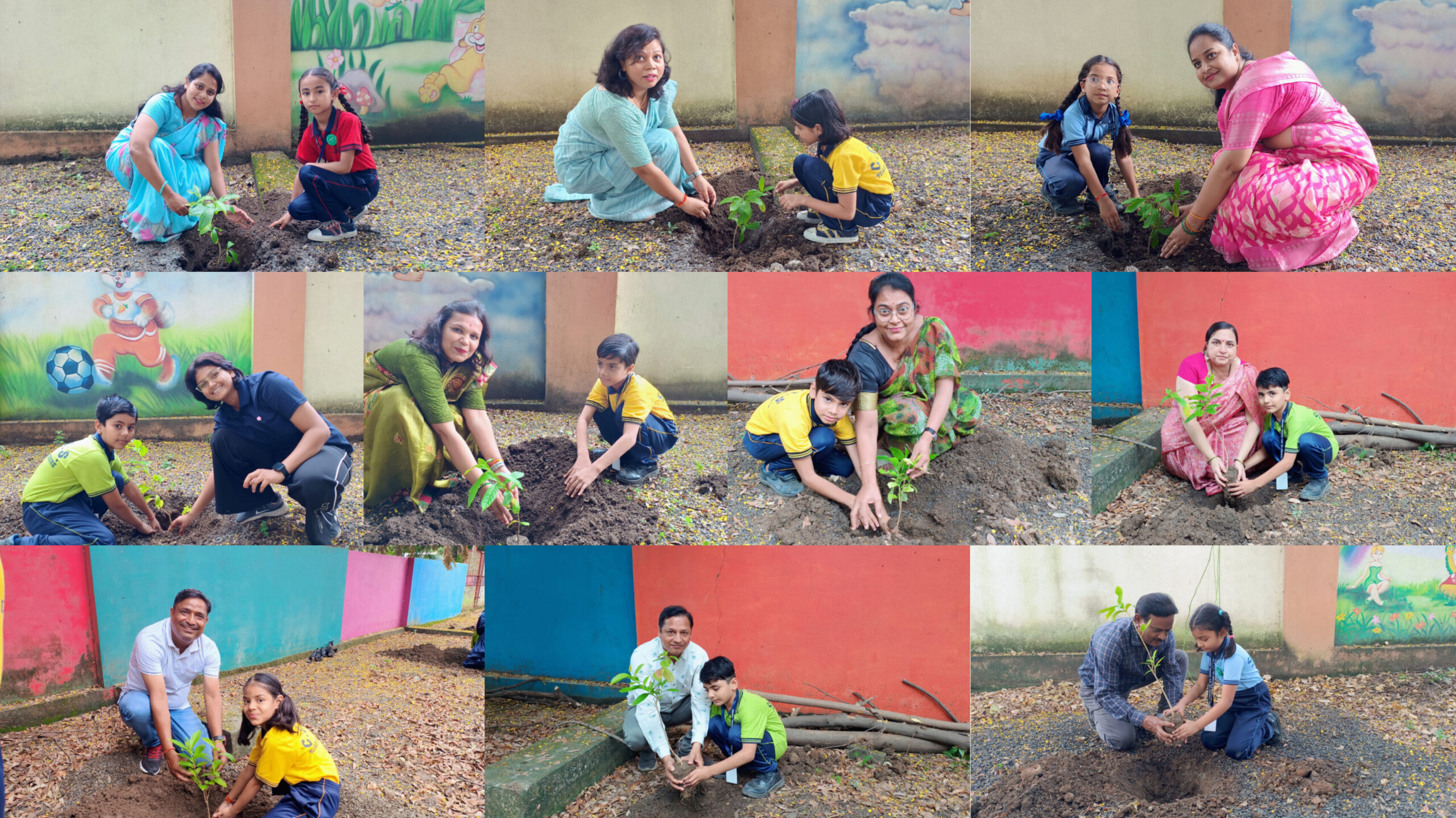 Tree Plantation 2025 Carmel Convent Higher Secondary School Indore